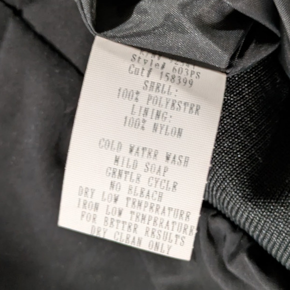 Vintage Sam's Town Las Vegas Oversized Jacket Mens XL Black 90s Poker Winner - Picture 7 of 9